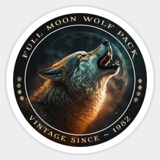 Wolf Pack Gift Sticker